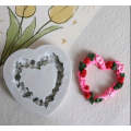 Silicone Mould Border Flower Heart