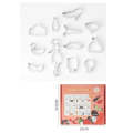 Metal Cookie Cutter Set Girly