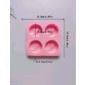 Silicone Mould Soap Moon Smiling Faces