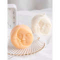 Silicone Mould Soap Moon Smiling Faces