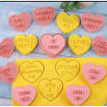 A Plastic Cookie Stamp Valentine