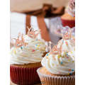 Tiara Cupcake Topper Rose Gold 5pcs