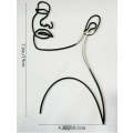 R Line Art Abstract Acrylic Cake Topper