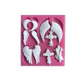 Silicone Mould Wings and Crosses