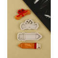 Silicone Mould Pen and Book
