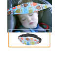 Owl Car Baby Head Support Band Blue