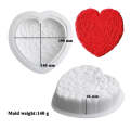 Silicone Mould Heart Mousse