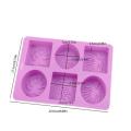 Silicone Mould Soap Tropical Leaves