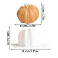 Silicone Mould Candle Pumpkin