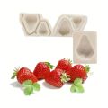Silicone Mould 3d Strawberry