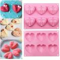 Silicone Mould Geometric Gem Heart