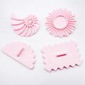 Fancy Frame Shapes plastic cookie cutter and impression set
