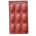 A383-1 U Madeleine Chocolate truffle soap silicone mould