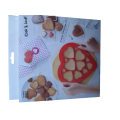 Heart multi plastic cookie cutter