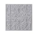 Alphabet Soft Silicone Mould, +-1.5x1.5cm