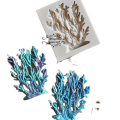 Coral Reef, sea grass, under the sea silicone mould, 4.5x6cm