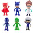 PJ Masks figurine set , perfect to use as cake toppers, +-8cm, no packaging