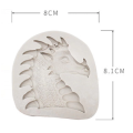 Game of Thrones Dragon C silicone mould, 7.2x6.5cm