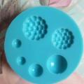 Small flower center silicone mould