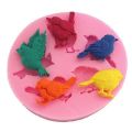 Silicone Fondant Mould Birds