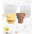 Silicone Mould  Honey Pot and Teddy Bear