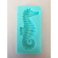 Seahorse silicone mould, 6.8x2.7cm