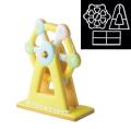 Windmill or ferris wheel  cookie cutter set