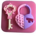 Silicone Mould Lock and Key