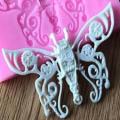 Butterfly silicone mould, 6.5x3.5cm