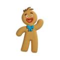 Shape Pop It Mould Plastic Gingerbread Man Set