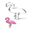 Metal Cookie Cutter Flamingo