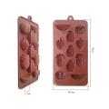 Nr5, Silicone mould chocolate truffle, Fruits