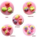 Fruits silicone mould, Pineapple 2.3x1.9cm