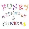 Funky Curly Alphabet & Numbers fondant ruler cutter embosser Tappits