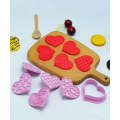 CK-11 Hearts Plastic Cookie Cutter 5x5.5cm
