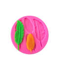 Silicone feather mould