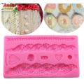 Knitted Border silicone mould