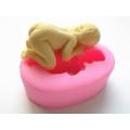 Sleeping baby silicone mould