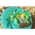 Palm tree silicone mould, fondant, size 4.5x5cm