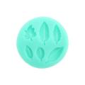 Leaves silicone mould, top left leaf 2x2.5cm