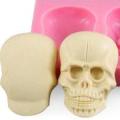 Silicone Mould 3D Skull