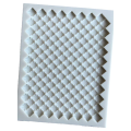 Small quilted pillow impression silicone mould, 12.5x9.3cm
