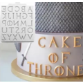 Silicone Mould Alphabet Game of Thrones