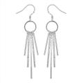 Lucky Silver - Silver Designer Dangle Bar Earrings - LOCAL STOCK - LSE026