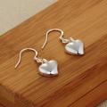 Lucky Silver - Silver Designer Heart Earrings - LOCAL STOCK - LSE176