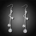 Silver Earrings LSE276 - na