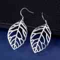 Lucky Silver - Silver Designer Leaf Earrings - LOCAL STOCK - LSE423