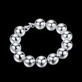 Lucky Silver - Silver Designer Hollow Ball Bracelet - LOCAL STOCK -  LSH080