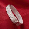 Lucky Silver - Silver Designer Belt Bracelet Bangle - LOCAL STOCK - LSH237