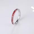 White Gold Plated Ring LSJ671 - 9